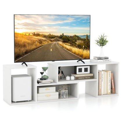 Goflame Bookshelf TV Stand for TVs up to 55"