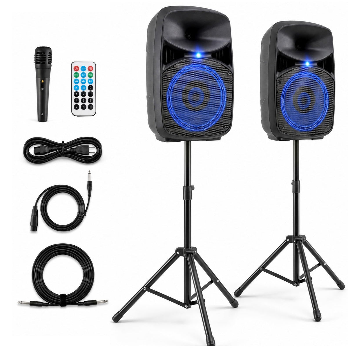 GOFLAME 10-Inch Bluetooth PA Speaker