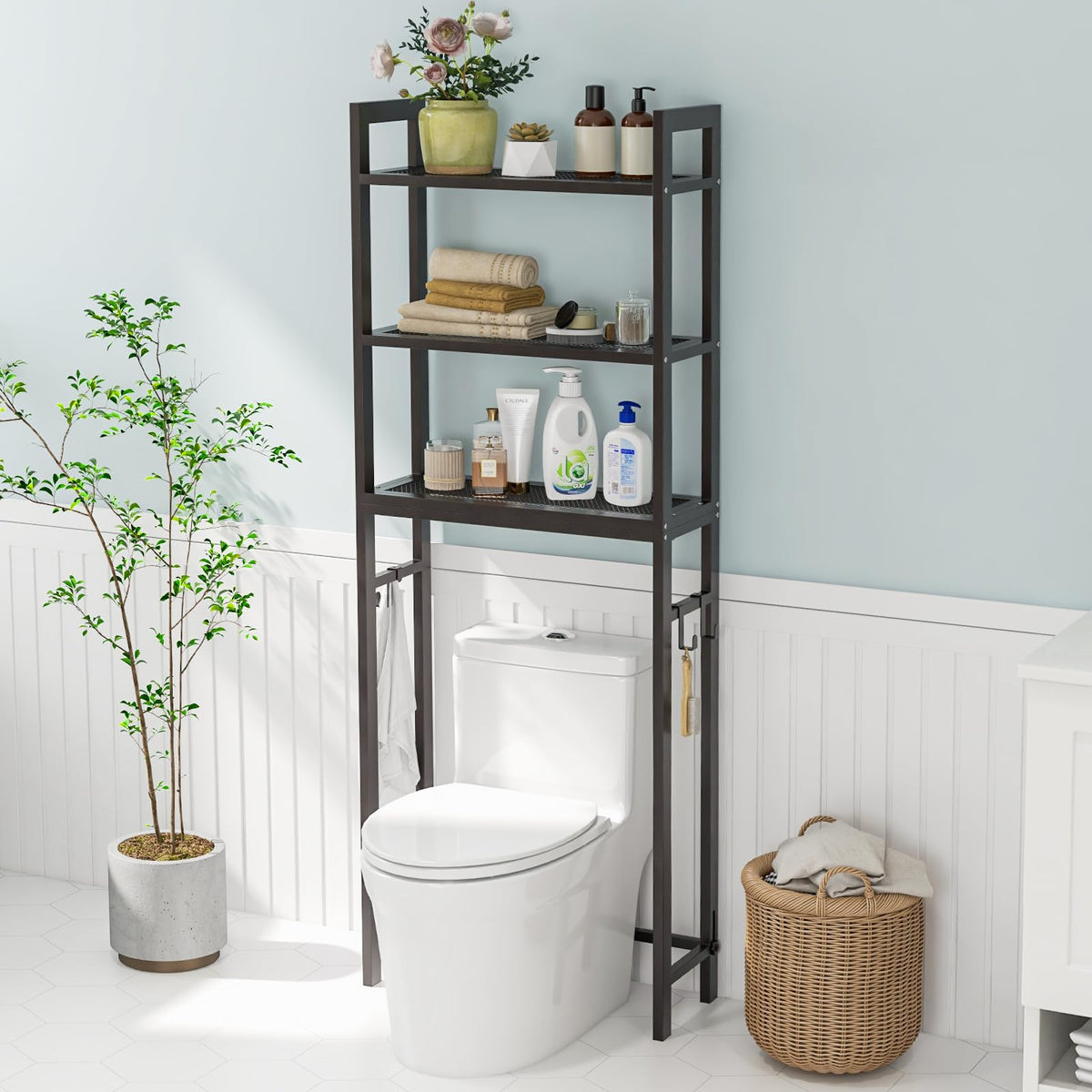 Goflame Over The Toilet Storage Shelf