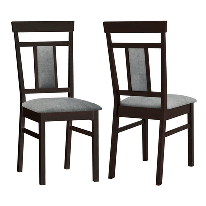 Goflame Wooden Dining Chairs Set for Dining Room Living Room