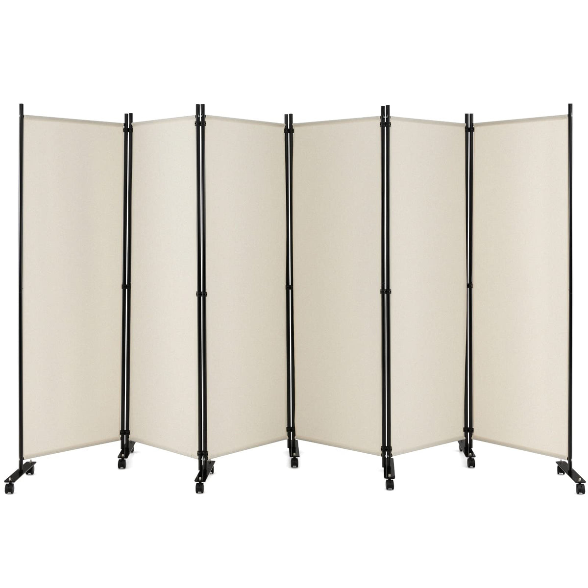 GOFLAME 6 Panel Folding Room Divider for Home Office