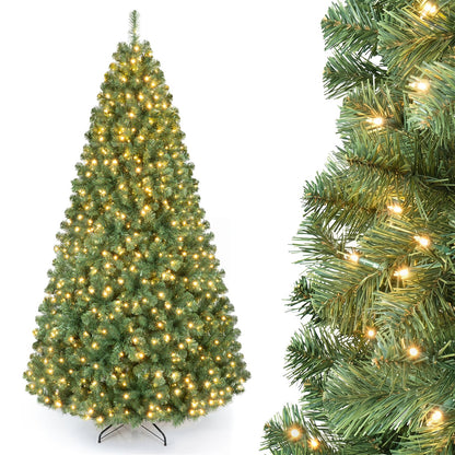 GOLFAME 6/7/8FT Pre-Lit Artificial Christmas Tree