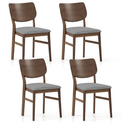 Goflame Wooden Dining Chairs Set