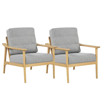 Goflame Mid Century Modern Accent Chair