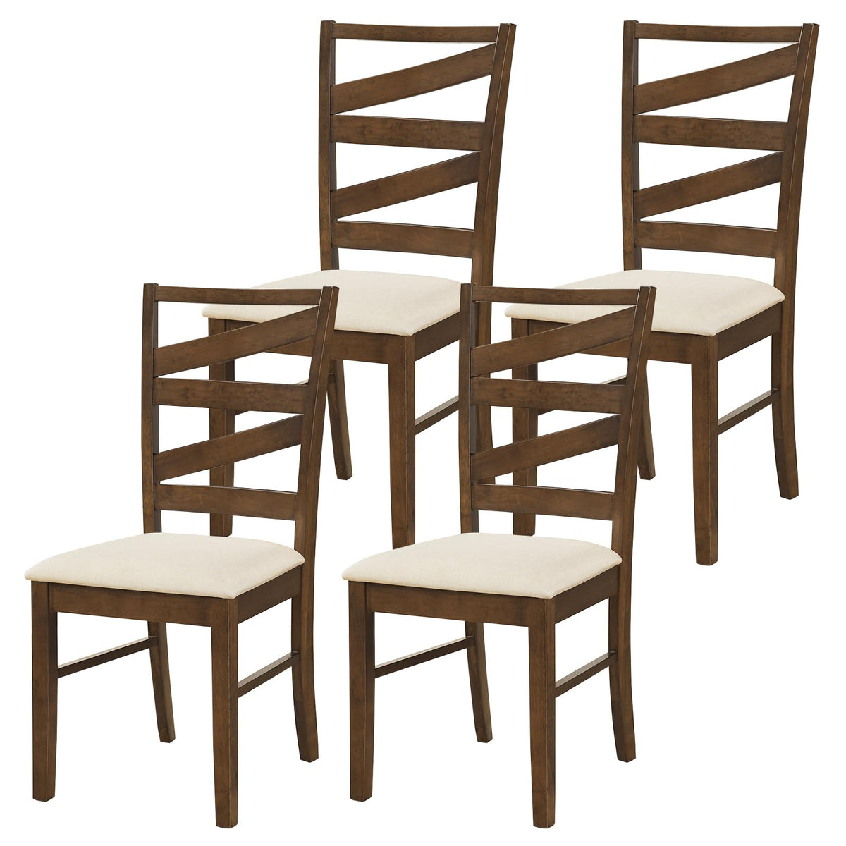 Goflame Kitchen Chairs with Tall Backrests for Dining Room