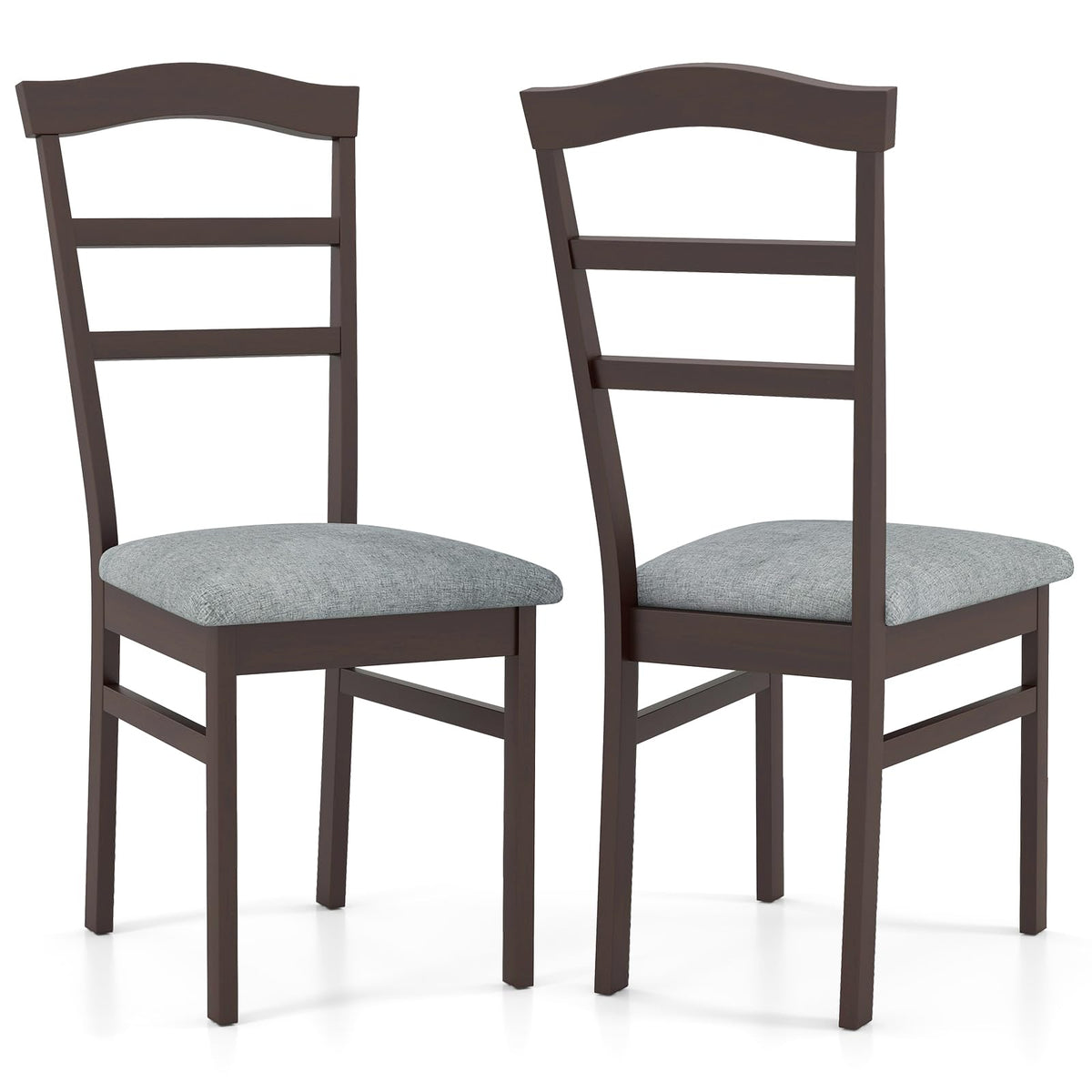 Goflame Wooden Dining Chairs Set for Dining Room Living Room