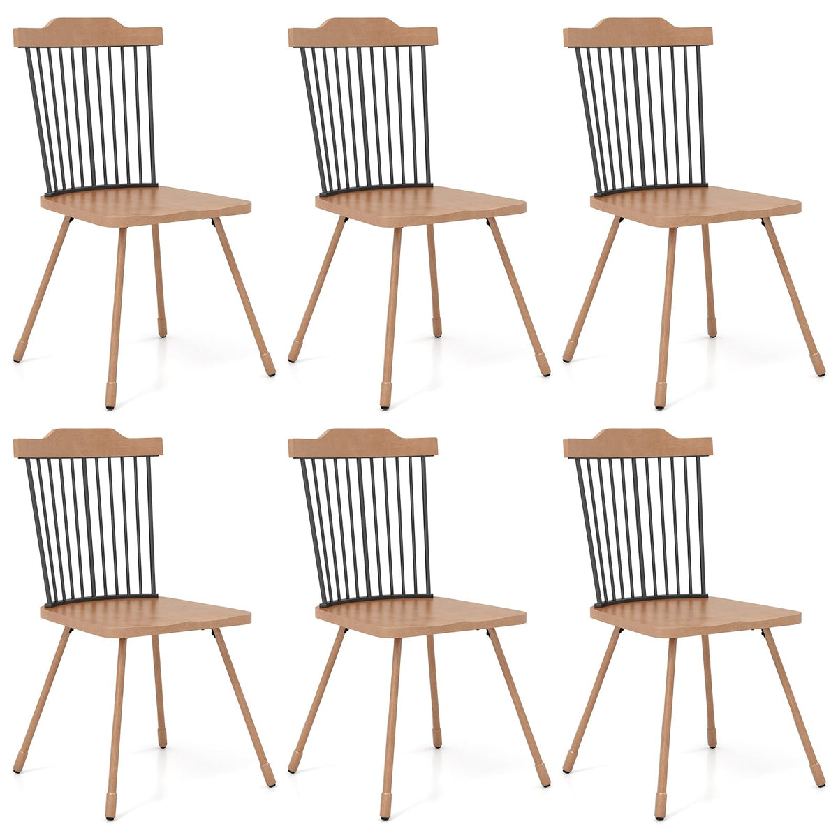Goflame Windsor Dining Chairs