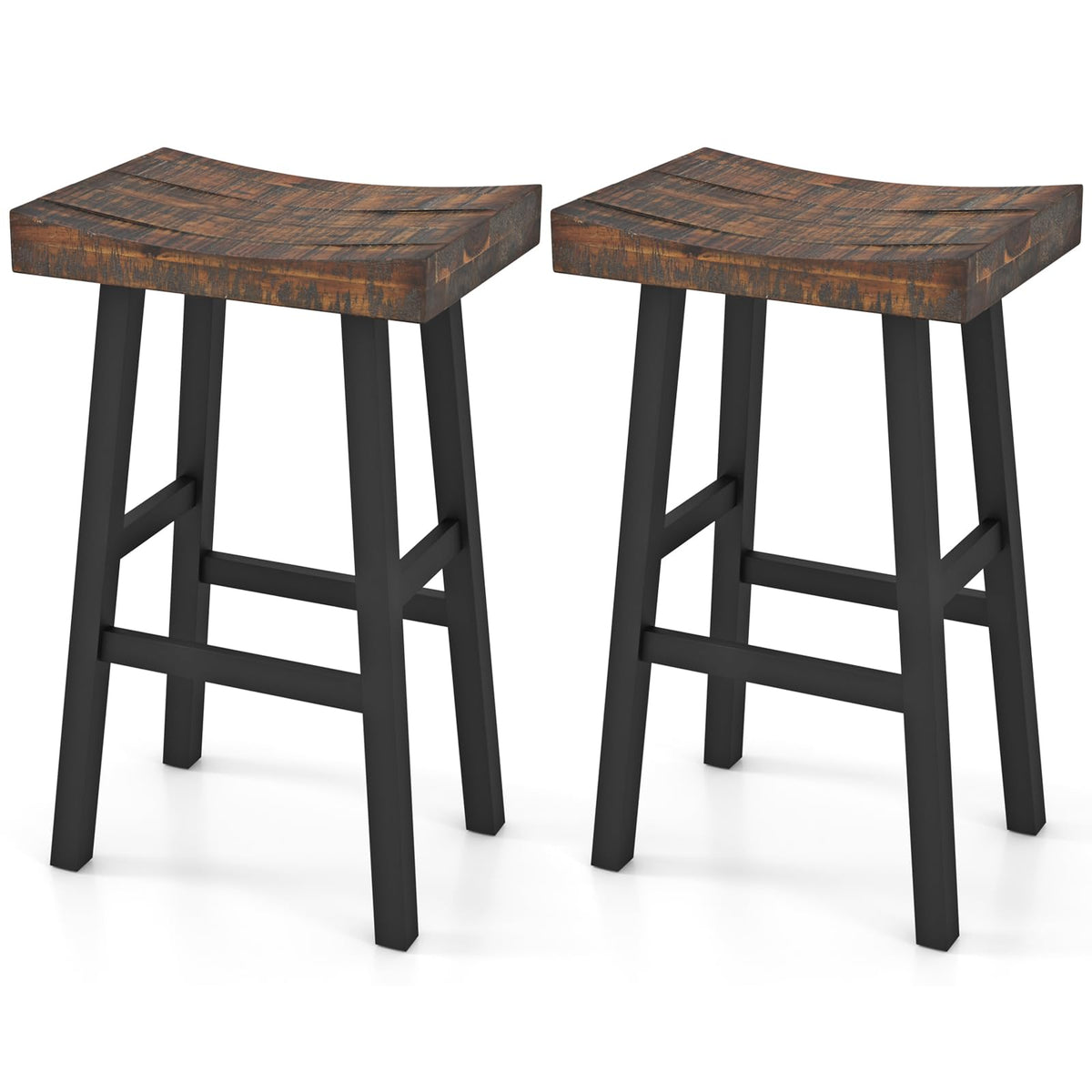 GOFLAME 24”/29”  Bar Stools Set of 2/4 for Kitchen