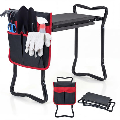 Goflame Garden Kneeler & Seat Folding Gardening Stool