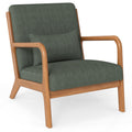 Goflame Modern Accent Chair Corduroy Upholstered Lounge Chair