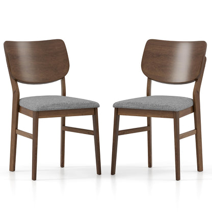 Goflame Wooden Dining Chairs Set
