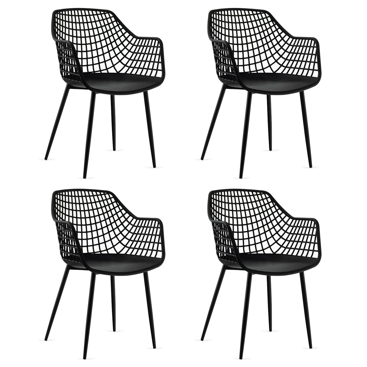 Goflame Modern Dining Chairs Set