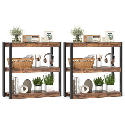 Goflame 3 Tier Bookshelf