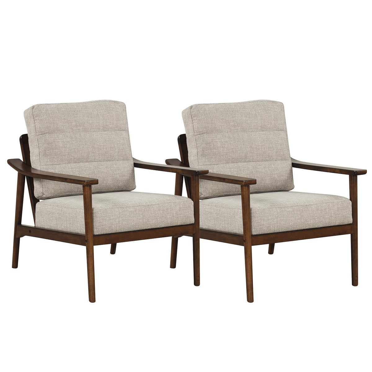 Goflame Mid Century Modern Accent Chair
