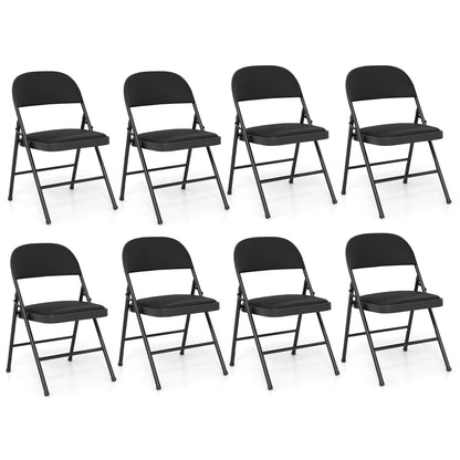 Goflame Portable Party Chairs with Metal Frame