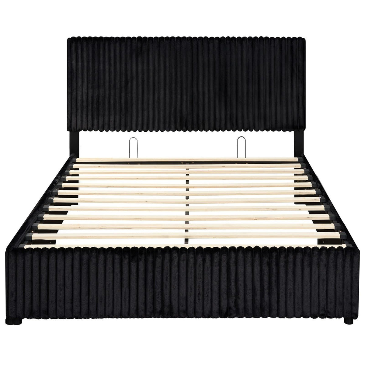 Goflame Queen Size Lift Up Storage Bed