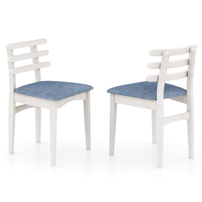 Goflame Wooden Dining Chairs Set