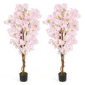 GOFLAME 5FT Artificial Cherry Blossom Tree