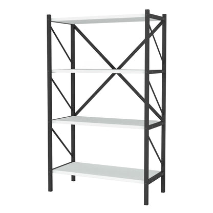 Goflame Modern Bookcase with Heavy-Duty Metal Frame (1/2)