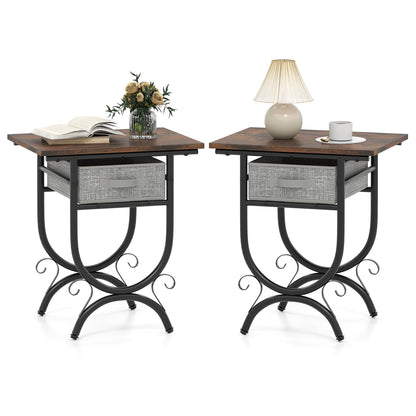 Goflame Nightstand Set of 1/2