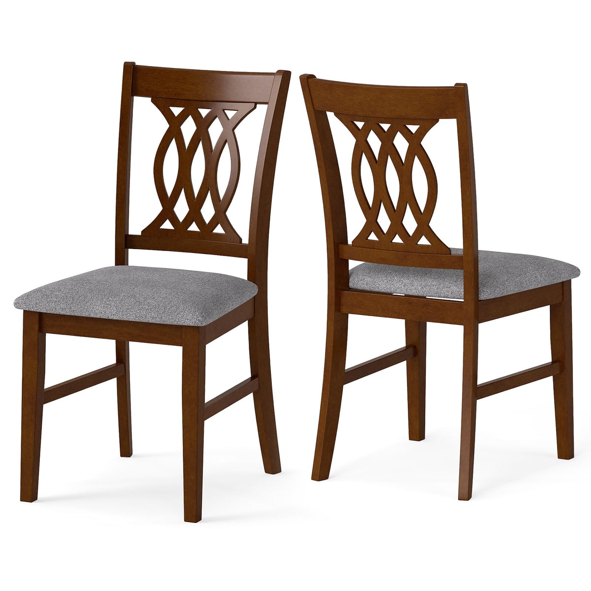 Goflame Upholstered Dining Chairs Set of 2/4 for Kitchen