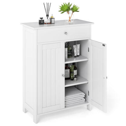 Goflame Freestanding Bathroom Storage Cabinet
