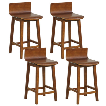 Goflame 24.5" Swivel Bar Stools Set of 2/4