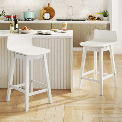 Goflame 24.5" Swivel Bar Stools Set of 2/4