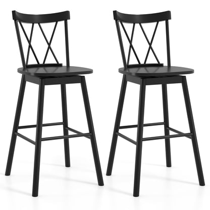 Goflame Windsor Bar Stools Set of 2/4(29"/24")