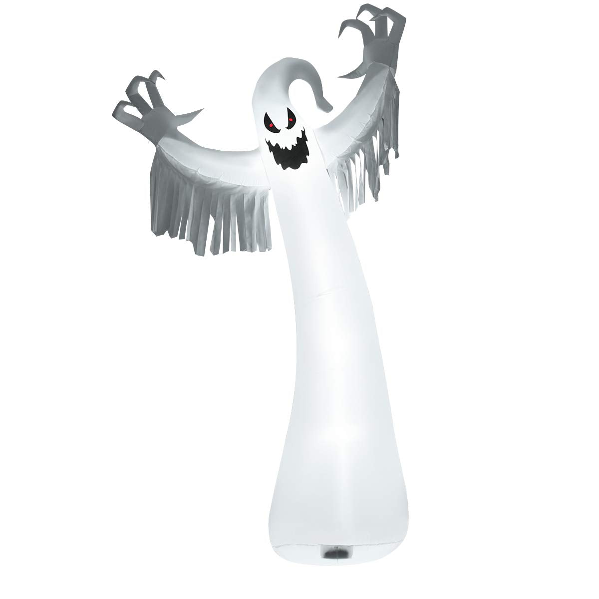12FT Halloween Inflatable Ghost, Halloween Ghost Decoration w/ Fast Inflation & Deflation Design
