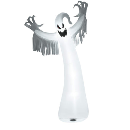 12FT Halloween Inflatable Ghost, Halloween Ghost Decoration w/ Fast Inflation & Deflation Design