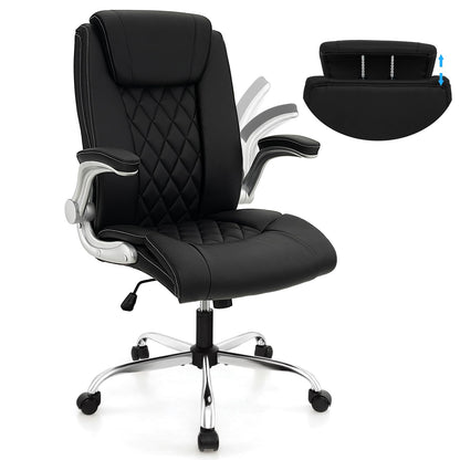 Goflame Executive Office Chair, Ergonomic PU Leather Desk Chair