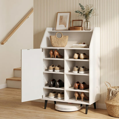 Goflame Shoe Storage Cabinet w/Single-Door
