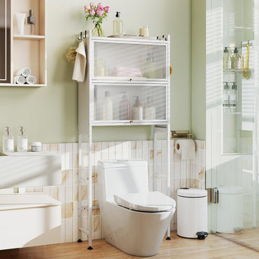 Goflame Over The Toilet Storage Cabinet for Restroom