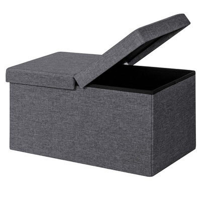 Goflame Folding Storage Ottoman 30 Inches W/ Lift Top