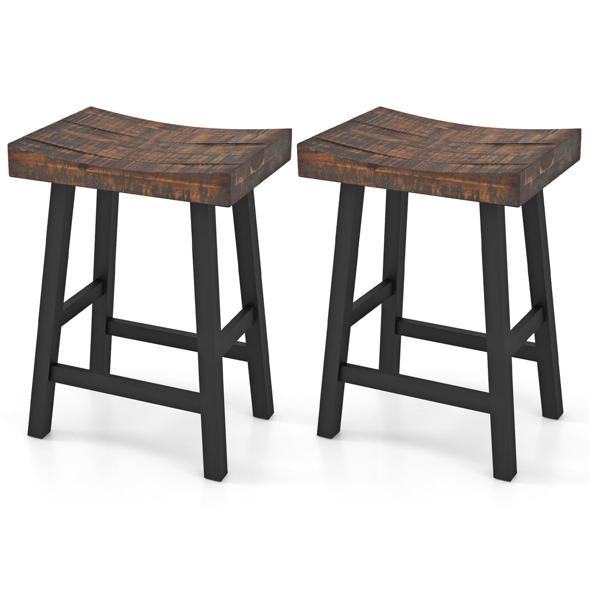 GOFLAME 24”/29”  Bar Stools Set of 2/4 for Kitchen