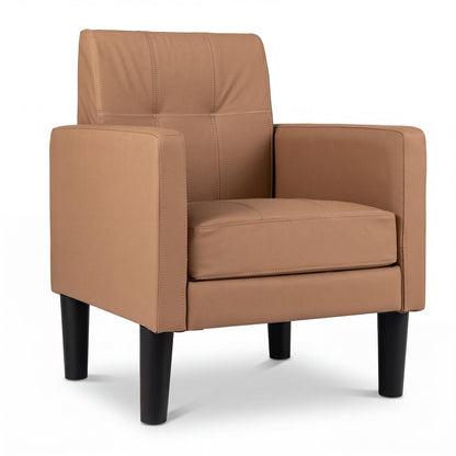 Goflame Modern Accent Chair with Removable Seat Cushion