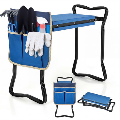 Goflame Garden Kneeler & Seat Folding Gardening Stool