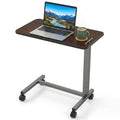 Goflame Overbed Table with Lockable Rolling Wheels