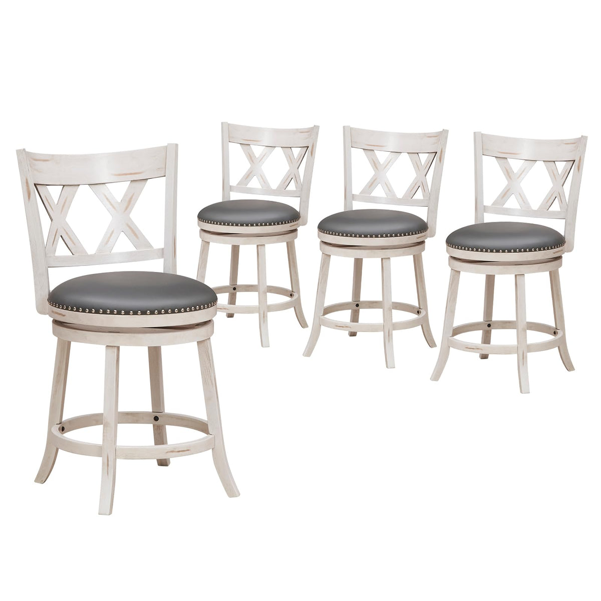 Goflame 25.5" Bar Stools Set