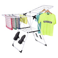 GOFLAME Steel Clothes Drying Rack with Adjustable Wings