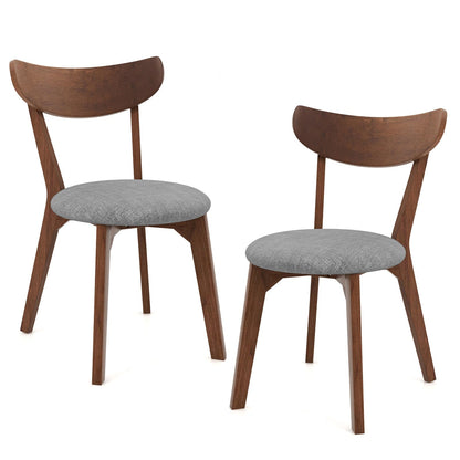 Goflame Upholstered Dining Chairs Set of 2/4 for Living Room Restaurant
