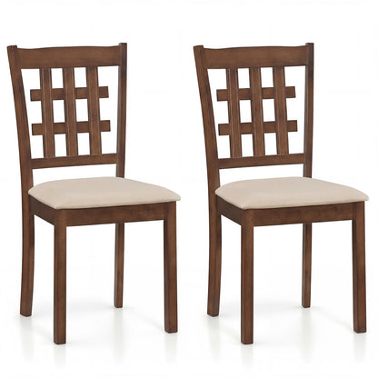 GOFLAME Wooden Dining Chairs Set of 2/4 for Dining Room