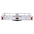 GOFLAME 60" x 22" Aluminum Hitch Mount Cargo Carrier