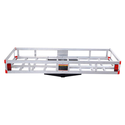 GOFLAME 60" x 22" Aluminum Hitch Mount Cargo Carrier