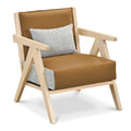 Goflame Mid-Century Modern Accent Chair for Living Room