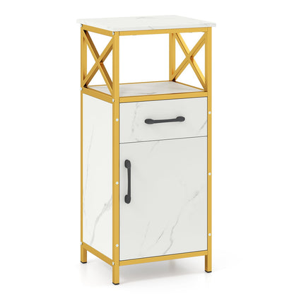 Goflame Bathroom Storage Cabinet with Drawer