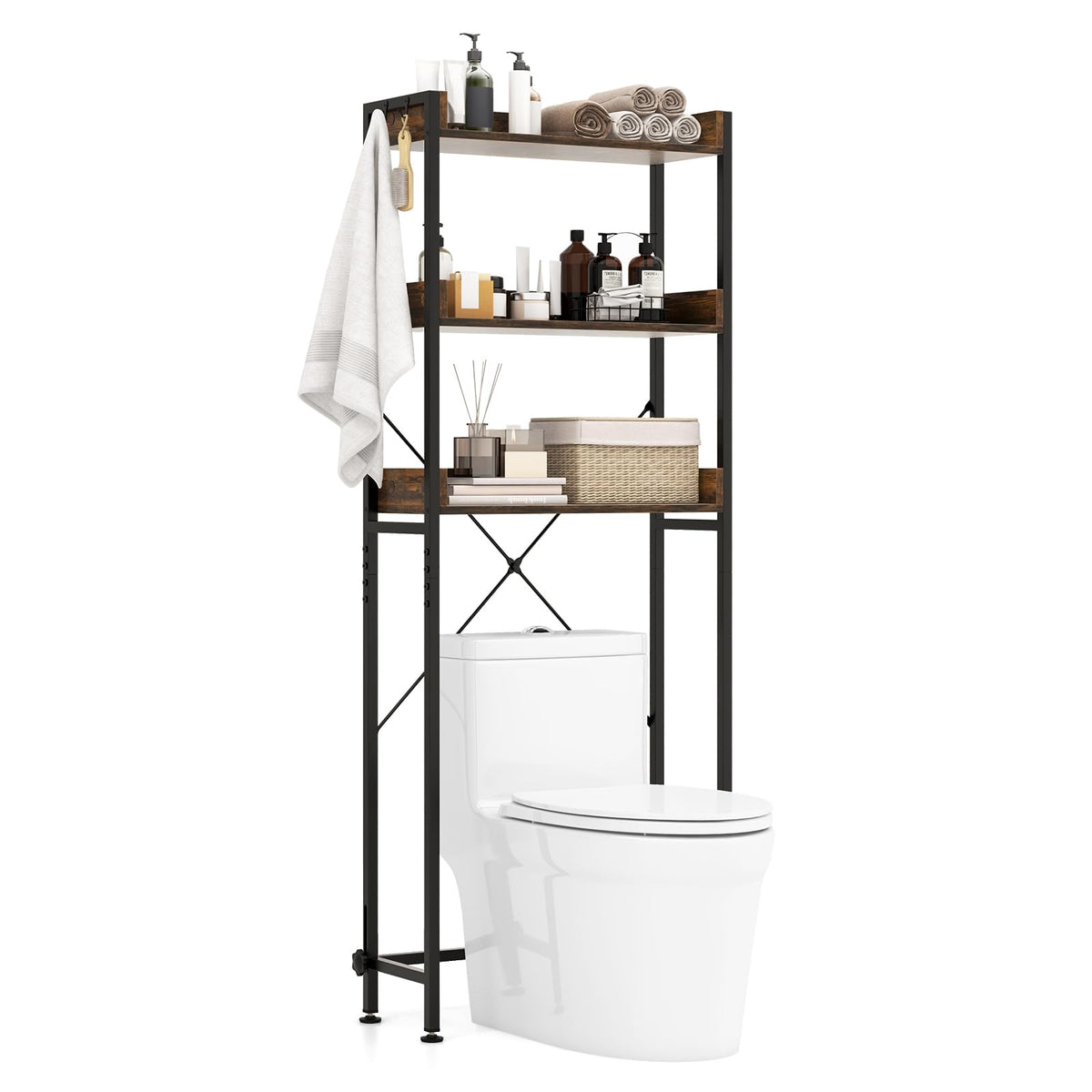 Goflame Over The Toilet Storage Rack