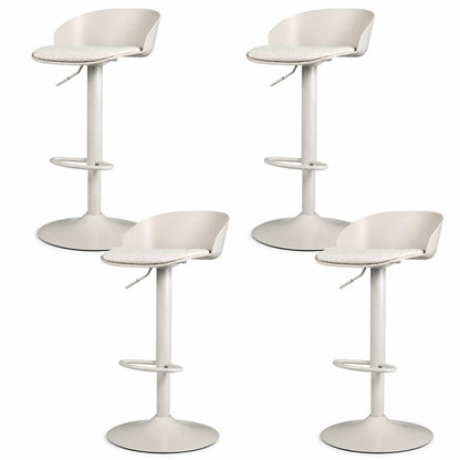 GOFLAME Bar Stools Set of 2/4 Adjustable Bar Height Stools