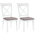 Goflame Modern Mid Century Dining Chairs Set of 2/4